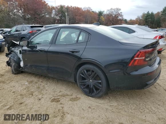 ✅ 2024 Volvo S60 Plus Black Edition • VIN: 7JRL12TH0RG281486 • Lot: 75622704. Listed on Copart with 15,179 mi. Free auction sales archive from the USA and detailed vehicle history report at DreamBid. Image 2.