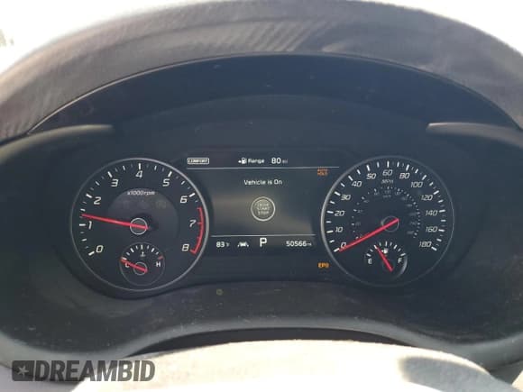 ✅ 2019 Kia Stinger GT2 • VIN: KNAE55LC5K6063733 • Lot: 80784385. Listed on Copart with 50,566 mi. Free auction sales archive from the USA and detailed vehicle history report at DreamBid. Image 9.