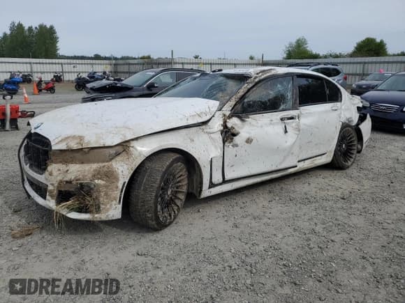 ✅ 2022 BMW 7 Series 750i xDrive • VIN: WBA7U2C04NCH44975 • Lot: 56192415. Listed on Copart with Not provided. Free auction sales archive from the USA and detailed vehicle history report at DreamBid. Image 1.