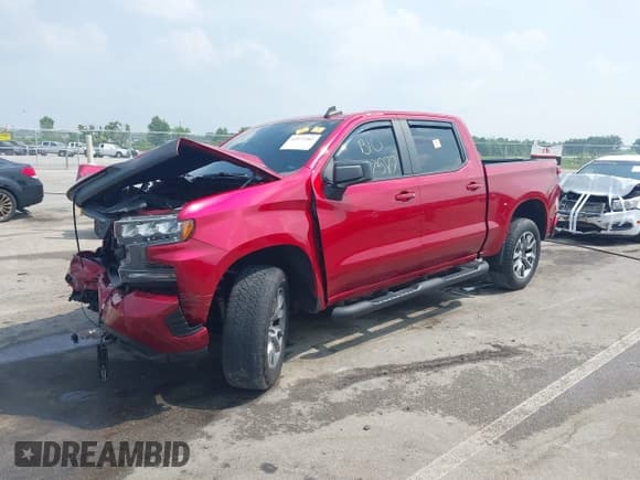 ✅ 2021 Chevrolet Silverado 1500 RST • VIN: 1GCUYEED5MZ235403 • Lot: 42977587. Listed on IAAI with 118,868 mi. Free auction sales archive from the USA and detailed vehicle history report at DreamBid. Image 2.
