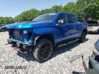 ✅ 2022 Chevrolet Silverado 1500 ZR2 • VIN: 3GCUDHELXNG598852 • Лот: 58558395. Опубликован ранее на Copart с пробегом 31 857 миль. Бесплатный доступ к архиву аукционных продаж из США и подробный отчёт об истории автомобиля на DreamBid. Изображение 1.