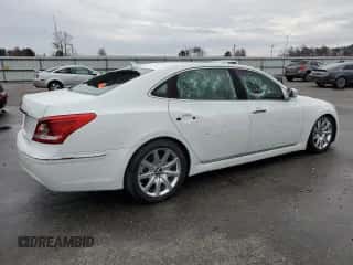 2013 Hyundai Equus Signature с VIN KMHGH4JH0DU065931, выставлен на аукционе Copart как лот 82661774 с пробегом 129 843 миль миль и Списание • Salvage title. История ставок и продаж доступна на DreamBid. Изображение 3.