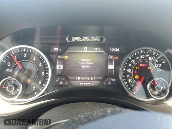 ✅ 2021 Ram 1500 Lone Star • VIN: 1C6SRFFT8MN559394 • Lot: 61243005. Listed on Copart with 45,075 mi. Free auction sales archive from the USA and detailed vehicle history report at DreamBid. Image 9.