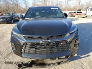 2022 Chevrolet Blazer RS with VIN 3GNKBKRS6NS139785, listed as a Copart auction lot 41838084 with 16,899 mi miles and Salvage title. Bid and sale history available at DreamBid. Image 5.