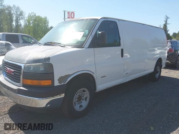 ✅ 2007 GMC Savana • VIN: 1GTHG392771146601 • Лот: 42146340. Опубликован ранее на IAAI с пробегом 313 989 миль. Бесплатный доступ к архиву аукционных продаж из США и подробный отчёт об истории автомобиля на DreamBid. Изображение 2.