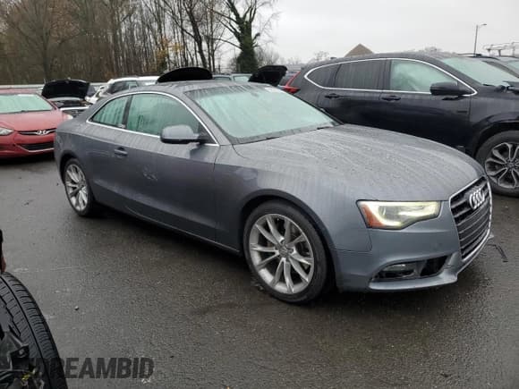 ✅ 2014 Audi A5 Premium • VIN: WAUGFAFR8EA024750 • Lot: 92762295. Listed on Copart with 154,186 mi. Free auction sales archive from the USA and detailed vehicle history report at DreamBid. Image 4.