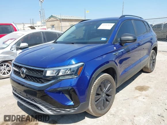 ✅ 2022 Volkswagen Taos S • VIN: 3VVDX7B22NM011978 • Лот: 43347031. Опубликован ранее на IAAI с пробегом 73 177 миль. Бесплатный доступ к архиву аукционных продаж из США и подробный отчёт об истории автомобиля на DreamBid. Изображение 2.