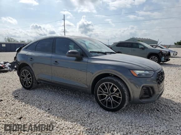 ✅ 2023 Audi SQ5 Sportback Premium Plus • VIN: WA124AFY0P2143698 • Лот: 53434005. Опубликован ранее на Copart с пробегом 14 348 миль. Бесплатный доступ к архиву аукционных продаж из США и подробный отчёт об истории автомобиля на DreamBid. Изображение 4.