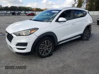 ✅ 2019 Hyundai Tucson SEL • VIN: KM8J33AL1KU875536 • Лот: 91165115. Опубликован ранее на Copart с пробегом 96 555 миль. Бесплатный доступ к архиву аукционных продаж из США и подробный отчёт об истории автомобиля на DreamBid. Изображение 1.