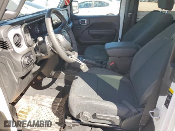 ✅ 2025 Jeep Wrangler Sport • VIN: 1C4PJXAN4SW503318 • Lot: 83979625. Listed on Copart with 6,489 mi. Free auction sales archive from the USA and detailed vehicle history report at DreamBid. Image 7.