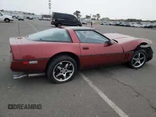 1988 Chevrolet Corvette with VIN 1G1YY2189J5122249, listed as a Copart auction lot 89153215 with Not provided miles and Salvage title. Bid and sale history available at DreamBid. Image 3.