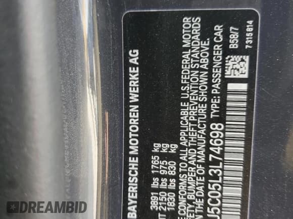 ✅ 2020 MINI Convertible Cooper S • VIN: WMWWJ5C05L3L74698 • Lot: 67264424. Wystawiony na Copart z przebiegiem 39 847 mil. Bezpłatny archiwum sprzedaży aukcyjnych z USA i szczegółowy raport historii pojazdu na DreamBid. Zdjęcie 12.