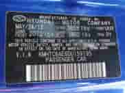 2013 Hyundai Veloster Turbo z VIN KMHTC6AE6DU159195, wystawiony jako Copart lot #70498595 z przebiegiem 132 896 mil mil oraz Szkoda całkowita • Salvage title. Historia ofert i sprzedaży dostępna na DreamBid. Obrazek 12.