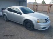 ✅ 2012 Dodge Avenger SE • VIN: 1C3CDZAB6CN265653 • Lot: 43667728. Listed on IAAI with 149,205 mi. Free auction sales archive from the USA and detailed vehicle history report at DreamBid. Image 1.