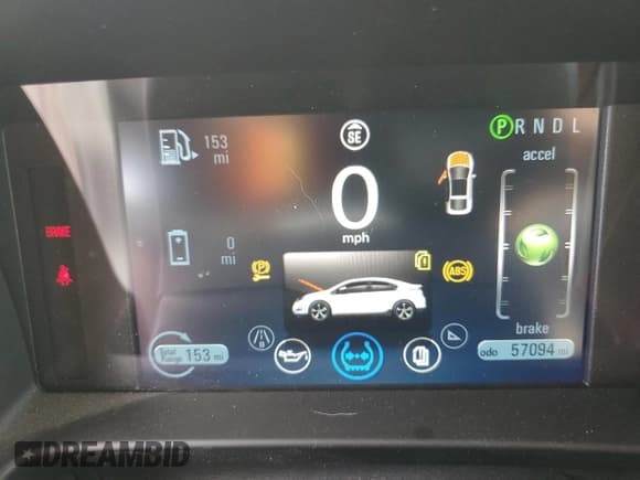 ✅ 2012 Chevrolet Volt • VIN: 1G1RB6E43CU123281 • Lot: 71671574. Wystawiony na Copart z przebiegiem 57 094 mil. Bezpłatny archiwum sprzedaży aukcyjnych z USA i szczegółowy raport historii pojazdu na DreamBid. Zdjęcie 9.