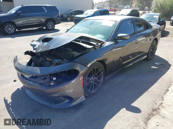 ✅ 2021 Dodge Charger Scat Pack • VIN: 2C3CDXGJ2MH571939 • Лот: 43153813. Опубликован ранее на IAAI с пробегом 35 040 миль. Бесплатный доступ к архиву аукционных продаж из США и подробный отчёт об истории автомобиля на DreamBid. Изображение 2.