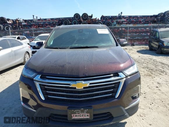 ✅ 2022 Chevrolet Traverse LT Cloth • VIN: 1GNERGKW3NJ111110 • Lot: 41908408. Listed on IAAI with 62,724 mi. Free auction sales archive from the USA and detailed vehicle history report at DreamBid. Image 12.