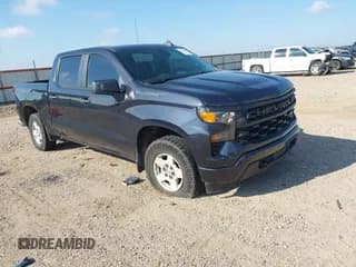 ✅ 2022 Chevrolet Silverado 1500 Custom • VIN: 1GCPABEK6NZ610179 • Лот: 43150679. Опубликован ранее на IAAI с пробегом 49 788 миль. Бесплатный доступ к архиву аукционных продаж из США и подробный отчёт об истории автомобиля на DreamBid. Изображение 1.