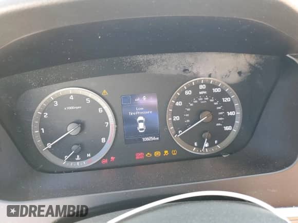 2017 Hyundai Sonata SE with VIN 5NPE24AF0HH510793, listed as a Copart auction lot 85164525 with 108,254 mi miles and Salvage title. Bid and sale history available at DreamBid. Image 9.