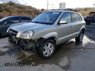 2007 Hyundai Tucson SE z VIN KM8JN72D17U634544, wystawiony jako Copart lot #81383904 z przebiegiem 97 196 mil mil oraz Szkoda całkowita • Salvage title. Historia ofert i sprzedaży dostępna na DreamBid. Obrazek 1.