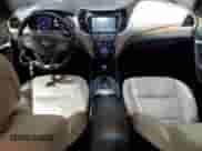 2015 Hyundai Santa Fe Limited with VIN KM8SRDHF4FU102705, listed as a Copart auction lot 91084875 with 183,317 mi miles and Salvage title. Bid and sale history available at DreamBid. Image 8.