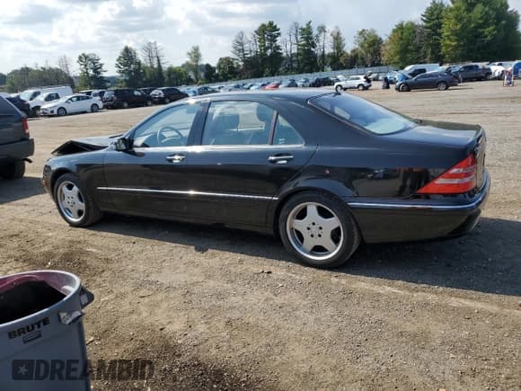 ✅ 2001 Mercedes-Benz S 320/430/500 • VIN: WDBNG75J51A183966 • Lot: 81227355. Wystawiony na Copart z przebiegiem 89 770 mil. Bezpłatny archiwum sprzedaży aukcyjnych z USA i szczegółowy raport historii pojazdu na DreamBid. Zdjęcie 2.