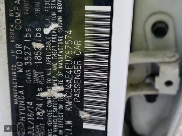 ✅ 2014 Hyundai Accent GLS • VIN: KMHCU4AE4EU767574 • Лот: 83247204. Опубликован ранее на Copart с пробегом 177 464 миль. Бесплатный доступ к архиву аукционных продаж из США и подробный отчёт об истории автомобиля на DreamBid. Изображение 12.