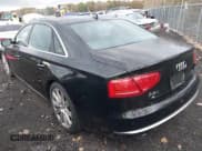 ✅ 2014 Audi A8 3.0L TDI • VIN: WAURMAFD0EN002589 • Lot: 43514466. Listed on IAAI with 62,587 mi. Free auction sales archive from the USA and detailed vehicle history report at DreamBid. Image 3.