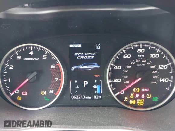 ✅ 2019 Mitsubishi Eclipse Cross SE • VIN: JA4AT5AAXKZ011435 • Lot: 42497288. Wystawiony na IAAI z przebiegiem 62 213 mil. Bezpłatny archiwum sprzedaży aukcyjnych z USA i szczegółowy raport historii pojazdu na DreamBid. Zdjęcie 7.