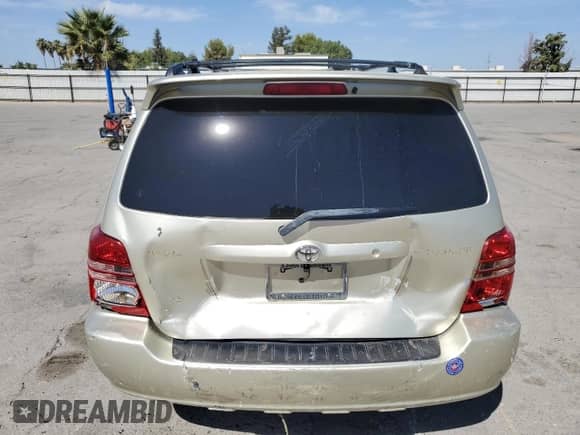 2001 Toyota Highlander с VIN JTEGF21A110024255, выставлен на аукционе Copart как лот 69804835 с пробегом 153 145 миль миль и Списание • Salvage title. История ставок и продаж доступна на DreamBid. Изображение 6.