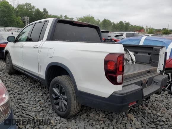 ✅ 2023 Honda Ridgeline Sport • VIN: 5FPYK3F14PB037568 • Lot: 61773875. Listed on Copart with Not provided. Free auction sales archive from the USA and detailed vehicle history report at DreamBid. Image 2.