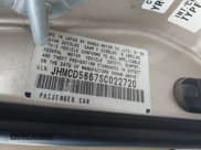 ✅ 1995 Honda Accord EX • VIN: JHMCD5667SC022720 • Lot: 43171324. Wystawiony na IAAI z przebiegiem 237 398 mil. Bezpłatny archiwum sprzedaży aukcyjnych z USA i szczegółowy raport historii pojazdu na DreamBid. Zdjęcie 9.