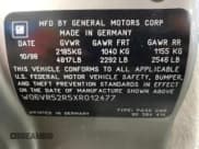 ✅ 1999 Cadillac Catera • VIN: W06VR52R5XR012477 • Lot: 80799445. Listed on Copart with 163,373 mi. Free auction sales archive from the USA and detailed vehicle history report at DreamBid. Image 12.