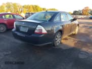 ✅ 2008 Ford Taurus SEL • VIN: 1FAHP24W88G120923 • Lot: 43568462. Listed on IAAI with 172,080 mi. Free auction sales archive from the USA and detailed vehicle history report at DreamBid. Image 4.