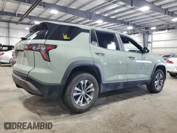 ✅ 2025 Chevrolet Equinox AWD LT • VIN: 3GNAXPEG0SL134406 • Lot: 64612115. Wystawiony na Copart z przebiegiem 12 141 mil. Bezpłatny archiwum sprzedaży aukcyjnych z USA i szczegółowy raport historii pojazdu na DreamBid. Zdjęcie 3.