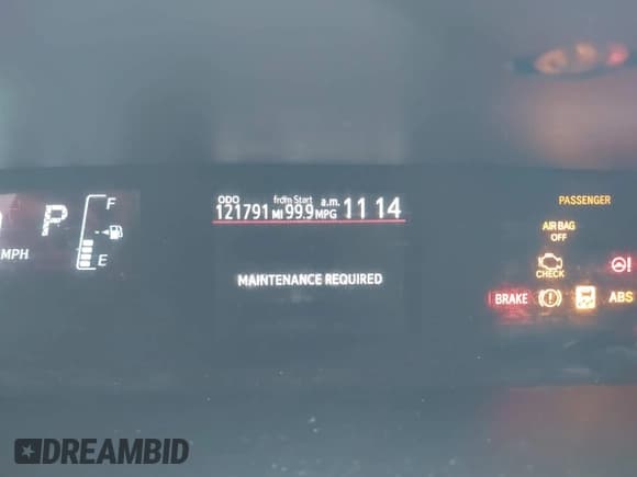 ✅ 2016 Toyota Prius One • VIN: JTDKDTB36G1589422 • Лот: 41883878. Опубликован ранее на IAAI с пробегом 121 791 миль. Бесплатный доступ к архиву аукционных продаж из США и подробный отчёт об истории автомобиля на DreamBid. Изображение 15.