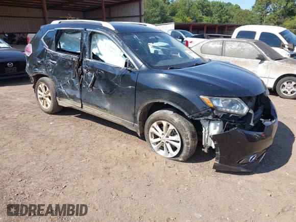 ✅ 2016 Nissan Rogue S • VIN: JN8AT2MT1GW004999 • Lot: 43058957. Listed on IAAI with 158,930 mi. Free auction sales archive from the USA and detailed vehicle history report at DreamBid. Image 1.