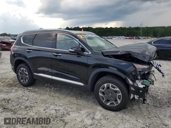 ✅ 2021 Hyundai Santa Fe Blue • VIN: KM8S2DA13MU002692 • Лот: 60330705. Опубликован ранее на Copart с пробегом 57 987 миль. Бесплатный доступ к архиву аукционных продаж из США и подробный отчёт об истории автомобиля на DreamBid. Изображение 4.