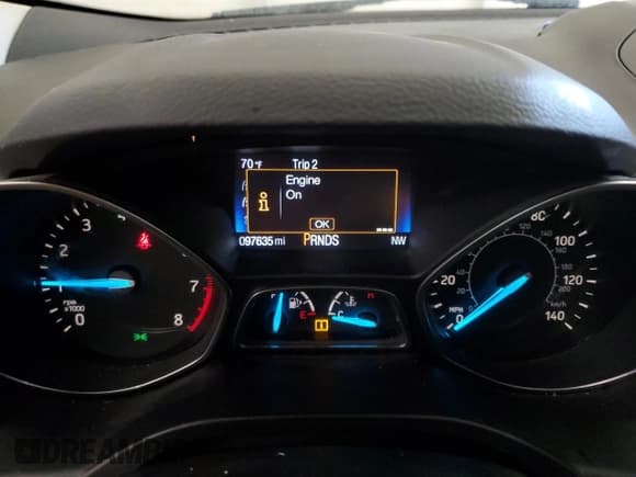 ✅ 2017 Ford Escape S • VIN: 1FMCU0F70HUC59173 • Lot: 86447395. Listed on Copart with 97,635 mi. Free auction sales archive from the USA and detailed vehicle history report at DreamBid. Image 9.