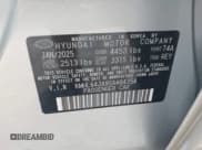 ✅ 2025 Hyundai Sonata SEL • VIN: KMHL64JA9SA484754 • Лот: 43098988. Опубликован ранее на IAAI с пробегом 6 649 миль. Бесплатный доступ к архиву аукционных продаж из США и подробный отчёт об истории автомобиля на DreamBid. Изображение 9.