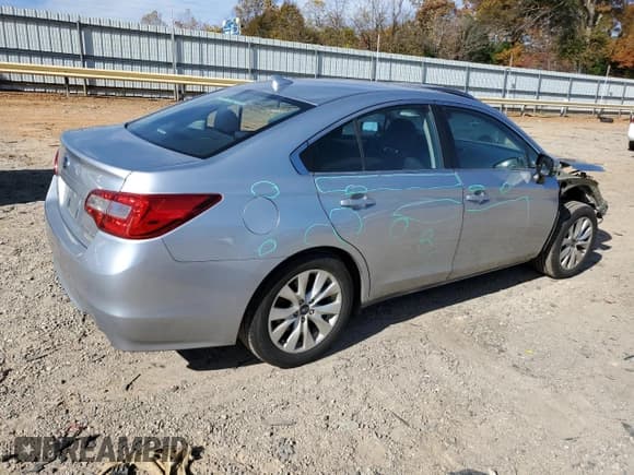 ✅ 2017 Subaru Legacy Premium • VIN: 4S3BNAF63H3020801 • Lot: 85427005. Listed on Copart with 197,201 mi. Free auction sales archive from the USA and detailed vehicle history report at DreamBid. Image 3.