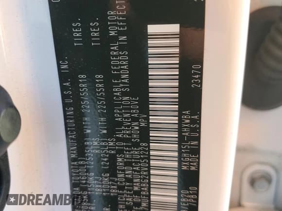 ✅ 2024 Toyota Corolla Cross Hybrid XSE • VIN: 7MUFBABG2RV051228 • Лот: 90340085. Опубликован ранее на Copart с пробегом Не указан. Бесплатный доступ к архиву аукционных продаж из США и подробный отчёт об истории автомобиля на DreamBid. Изображение 12.