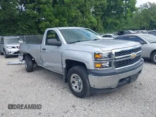 ✅ 2014 Chevrolet Silverado 1500 Work Truck • VIN: 1GCNKPEH2EZ145499 • Лот: 42866948. Опубликован ранее на IAAI с пробегом 107 961 миль. Бесплатный доступ к архиву аукционных продаж из США и подробный отчёт об истории автомобиля на DreamBid. Изображение 1.