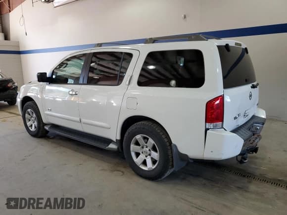 ✅ 2005 Nissan Armada LE • VIN: 5N1AA08BX5N716076 • Lot: 46028225. Listed on Copart with 263,176 mi. Free auction sales archive from the USA and detailed vehicle history report at DreamBid. Image 2.
