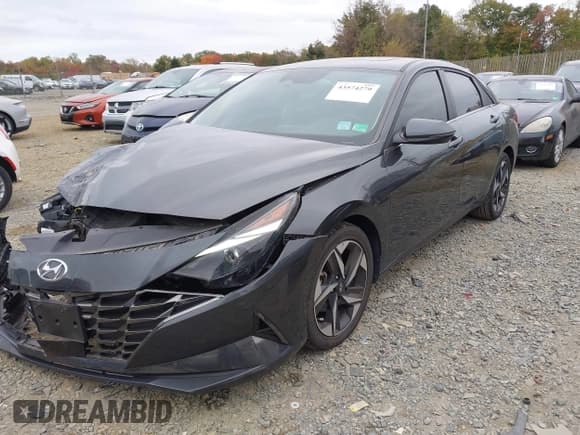 ✅ 2021 Hyundai Elantra SEL • VIN: 5NPLN4AG2MH018221 • Lot: 43574279. Listed on IAAI with 51,911 mi. Free auction sales archive from the USA and detailed vehicle history report at DreamBid. Image 17.