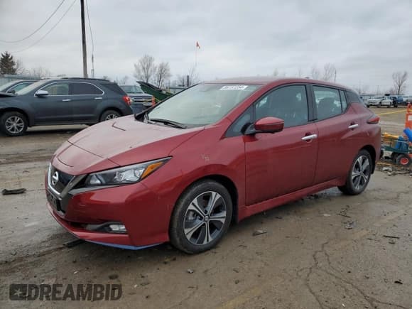 ✅ 2021 Nissan LEAF SL Plus • VIN: 1N4BZ1DVXMC556000 • Lot: 86737254. Wystawiony na Copart z przebiegiem 5 412 mil. Bezpłatny archiwum sprzedaży aukcyjnych z USA i szczegółowy raport historii pojazdu na DreamBid. Zdjęcie 1.