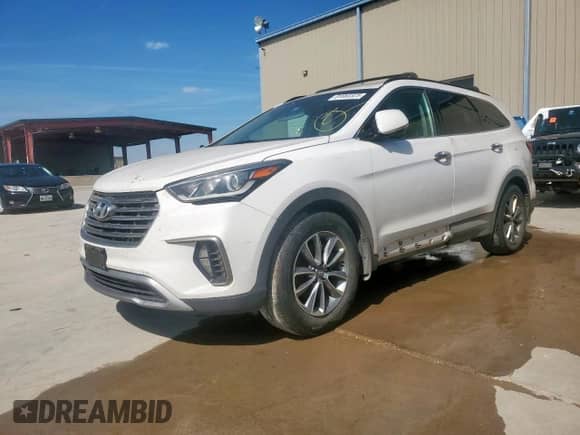 2017 Hyundai Santa Fe SE with VIN KM8SN4HF1HU249062, listed as a Copart auction lot 81663325 with 157,035 mi miles and Clean title. Bid and sale history available at DreamBid. Image 1.