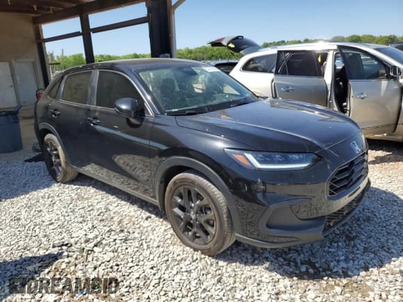 ✅ 2024 Honda HR-V Sport • VIN: 3CZRZ1H54RM722188 • Lot: 52110145. Listed on Copart with 25,887 mi. Free auction sales archive from the USA and detailed vehicle history report at DreamBid. Image 4.