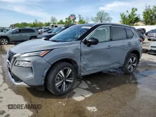 ✅ 2022 Nissan Rogue Platinum • VIN: JN8BT3DC2NW117111 • Lot: 55069205. Wystawiony na Copart z przebiegiem 45 331 mil. Bezpłatny archiwum sprzedaży aukcyjnych z USA i szczegółowy raport historii pojazdu na DreamBid. Zdjęcie 1.