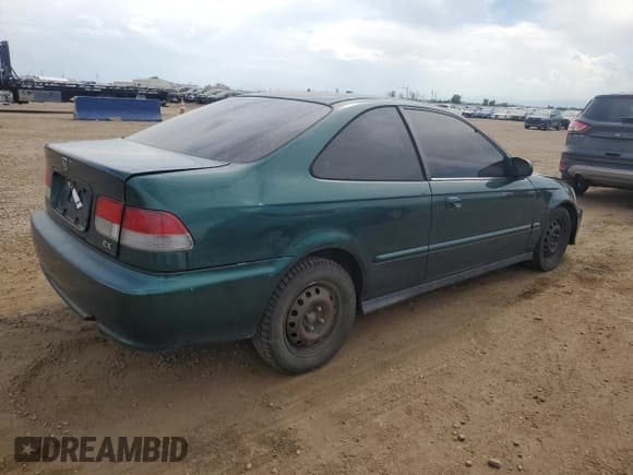 ✅ 1999 Honda Civic EX • VIN: 1HGEJ8145XL087570 • Lot: 64837915. Listed on Copart with 265,854 mi. Free auction sales archive from the USA and detailed vehicle history report at DreamBid. Image 3.